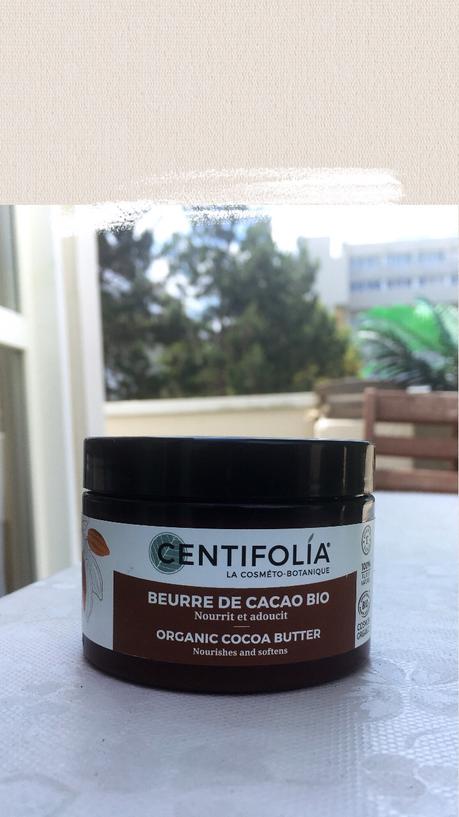 Le Beurre de Cacao BIO en Pot par CENTIFOLIA