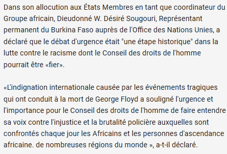 NON, une résolution de l’ONU « ne défend pas le droit des antifas à tout casser », @valeurs… #fakenews