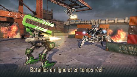 Code Triche WWR: Robot Jeux de Guerre en ligne APK MOD (Astuce) screenshots 1