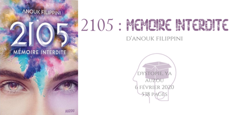 2105 : Mémoire interdite • Anouk Filippini