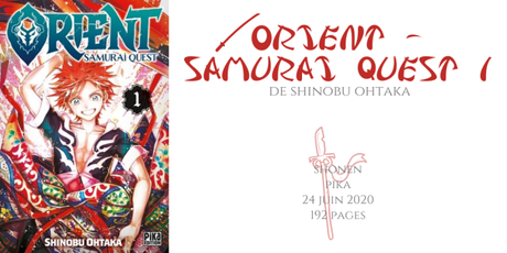 Orient – Samurai quest #1 • Shinobu Ohtaka