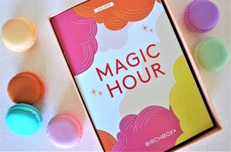 Birchbox Magic Hour, magique mois de juin Birchbox Magic Hour juin menu