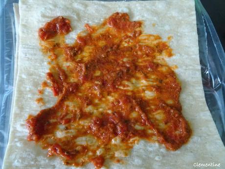 Rouleaux croustillants d'omelette et champignons de Nadiya Hussain