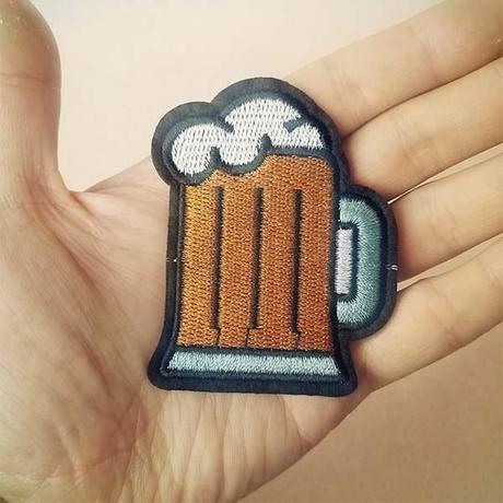 Info bière – Coutures décoratives – renfort – Patch thermocollant en verre de bière orange fer brodé sur Patch pour décorer la chemise de veste de vêtements Cap Jeans – Renforcement achat / vente – patch de couture décorative – renfort –

 – Bière
