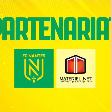 #SPORT et #ESPORT - Materiel.net devient partenaire du FC Nantes Esports !