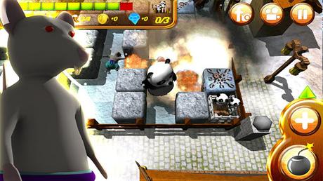 Télécharger Gratuit Hero Panda Bomber: 3D Fun APK MOD (Astuce) 5