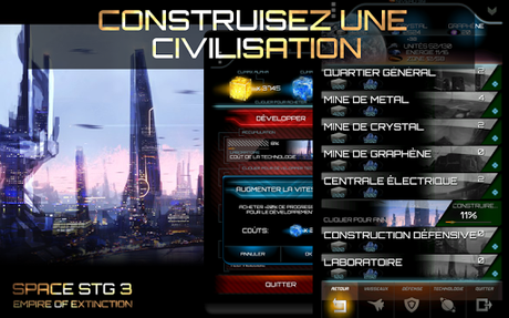 Code Triche Space STG 3 - Stratégie APK MOD (Astuce) 3