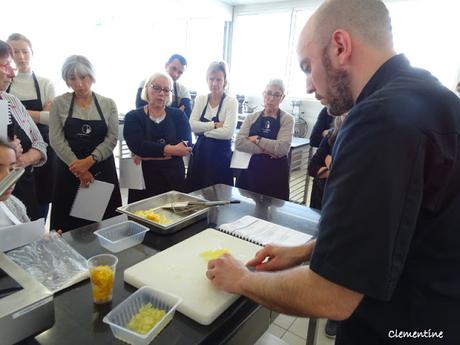 Atelier de cuisine à l'Ecole Internationale Olivier Bajard - Autour du citron