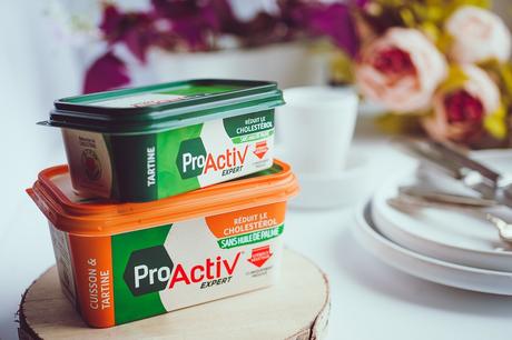 Pourquoi j’utilise ProActiv la margarine végétale anti-cholestérol