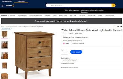 Achat de meubles en ligne