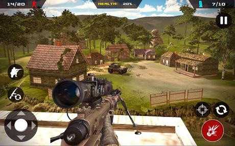 Télécharger Gratuit Sniper Ghost Commando Warrior - Jungle Survival  APK MOD (Astuce) 1