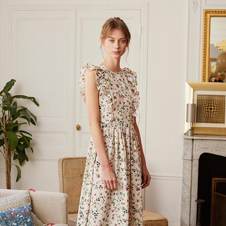 BALZAC PARIS X LA REDOUTE COLLECTIONS Robe longue sans manches imprimée