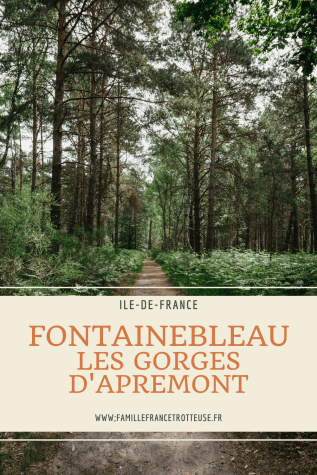 Fontainebleau :  Les Gorges d’Apremont