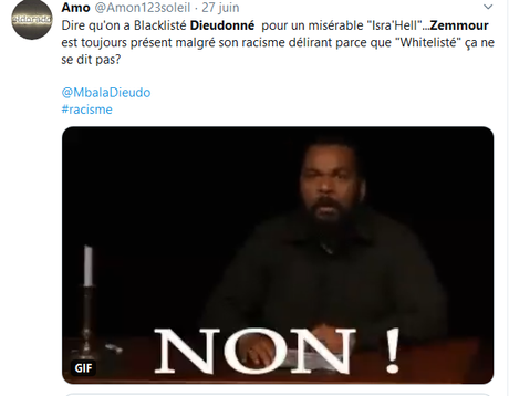 suprémacistes et antisémites : OUT of the world ! #NoHaters #antiracisme