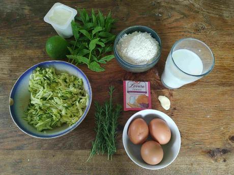 blinis de courgettes