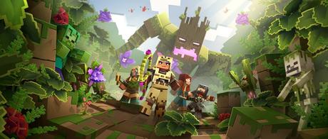 Nouveau DLC pour Minecraft Dungeons  : Jungle Awakens