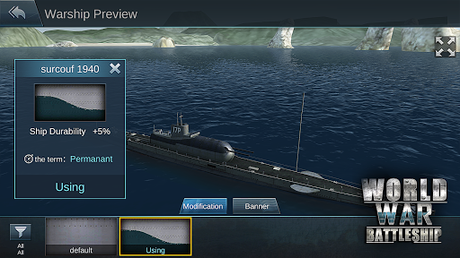 Télécharger Gratuit World War Battleship- Agression Marin Jeu de tir  APK MOD (Astuce) 3