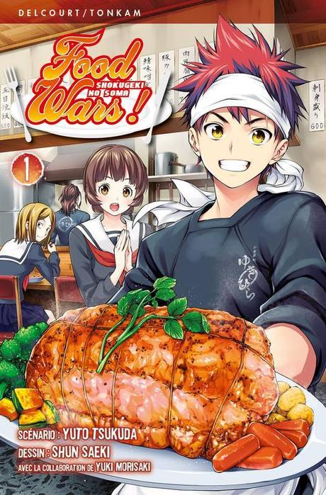 {Découverte} Manga #28 : Food Wars !  Shokugeki no Soma : Tome 1, Yuto Tsukuda & Shun Saeki – @Bookscritics
