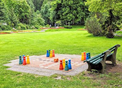 Mittenwald — Kurpark —  10 Bilder.