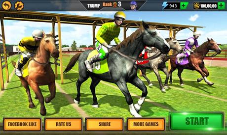 Télécharger Horse Riding Rival: Multiplayer Derby Racing APK MOD (Astuce) 1