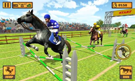 Télécharger Horse Riding Rival: Multiplayer Derby Racing APK MOD (Astuce) 3