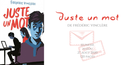 Juste un mot • Fédéric Vinclère Juste un mot • Fédéric Vinclère