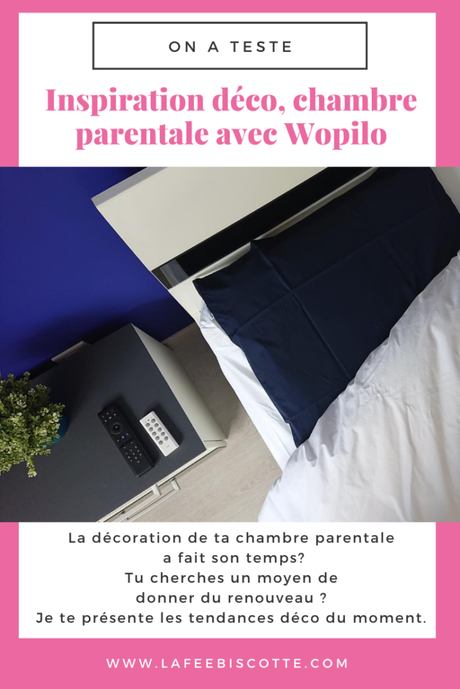 Inspiration déco, chambre parentale avec Wopilo