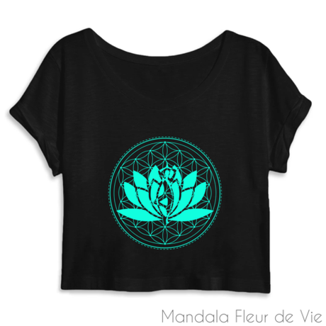 Tee Shirt Mandala Lotus