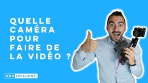 Caméra pour vidéos YouTube et LinkedIn