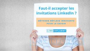 Faut-il accepter les invitations LinkedIn ,