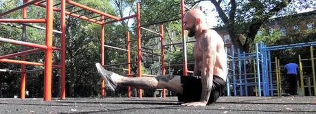 Apprendre le L-Sit l-sit au sol