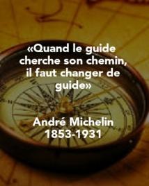 Quand le guide cherche son chemin... 