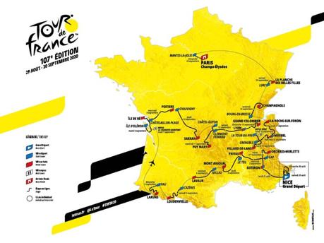 Orange renforce son réseau THD sur le littoral et les îles à l’occasion du Tour de France 2020 parcours tour de france 2020