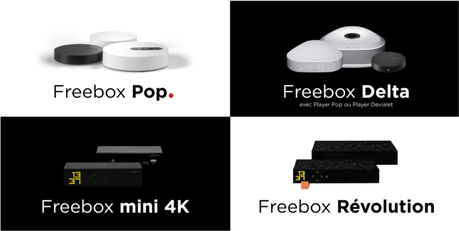 Free simplifie ses offres Freebox