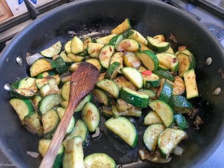 L’accent du sud – Gratin d’orge perlée et de courgettes