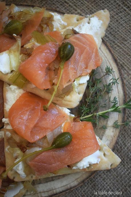 Tartines nordiques au saumon fumé