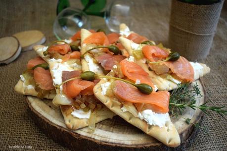Tartines nordiques au saumon fumé