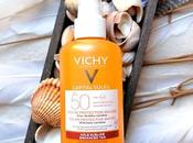 Légèreté haute protection avec L'Eau solaire hâle sublimé SPF50 VICHY