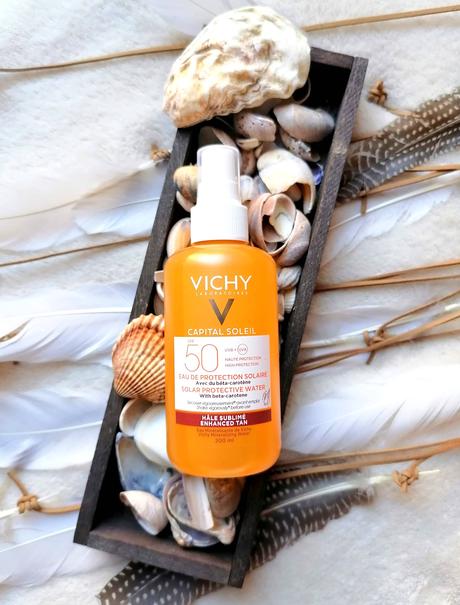 L'Eau de protection solaire hâle sublimé SPF50 de VICHY