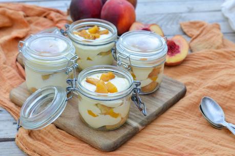 Tiramisu aux pêches