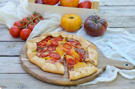 Tarte rustique à la tomate Tarte rustique à la tomate
