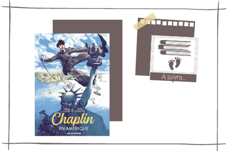 Chaplin t.1- En Amérique- de Laurent Seksik illustré par François David