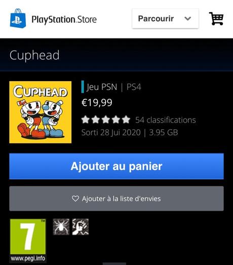 Cuphead sur PS4… Maintenant