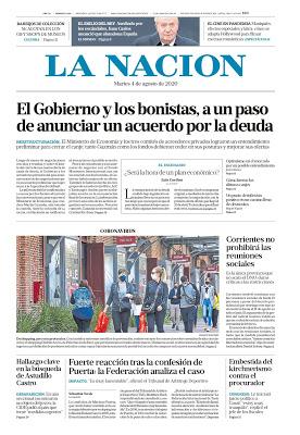 La chute de Juan Carlos ne laisse pas la presse argentine indifférente [ici]