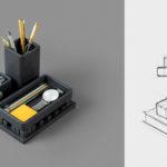 MESH l’organiseur béton par Shift Studio MESH l’organiseur béton par Shift Studio