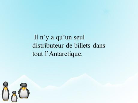 Pays Etranger- L'Antarctitique