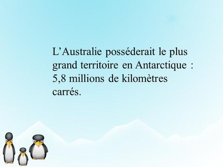 Pays Etranger- L'Antarctitique