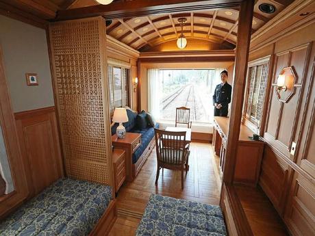 Japon - Shiki-Shima - Un train palace japonais