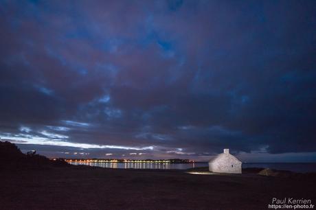 la comète au dessus du menhir à #Loctudy #Bretagne #Finistère