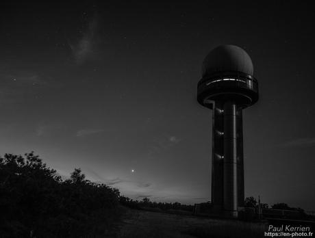 la comète au dessus du menhir à #Loctudy #Bretagne #Finistère